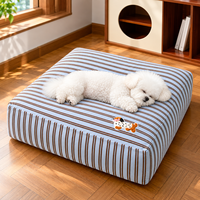 Cuscino Quadrato per Animali Domestici, Letto Spesso Lavabile per Cani e Gatti, Copertura Riutilizzabile Ecologica, OEM all'Ingrosso