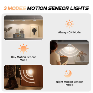 <b>Motion</b> <b>Sensor</b> Step <b>Light</b> Wireless Rechargeable Puck <b>Lights</b> with Remote Stair <b>Lights</b> Indoor with 3 Colors Temperature - Product Image 4
