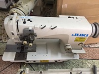 Machine à coudre industrielle à point noué à 2 aiguilles semi-secques Juki LH-3528A d'occasion