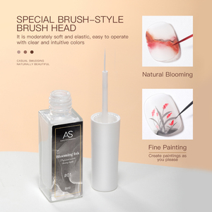 <span class=keywords><strong>Vernis</strong></span> à ongles <span class=keywords><strong>semi</strong></span>-<span class=keywords><strong>permanent</strong></span> effet marbre, encre fumée, gel aquarelle, art des ongles, fleur, marque privée - Product Image 5