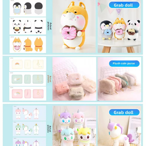 New Cartoon <strong>Panda</strong> Plush Handbag Crossbody <strong>Bag</strong> Claw Machine Doll Toy Versatile <strong>Panda</strong> Shoulder <strong>Bag</strong> - Product Image 6