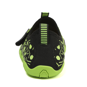 Chaussures aquatiques HEVA personnalisées à carreaux pour enfants, en caoutchouc de 5 mm d'épaisseur, légères, respirantes, pour toutes les saisons, plage, pieds nus, bout large, yoga - Product Image 5