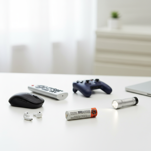 AA-mAh شاحن بطارية أيون الليثيوم الأسطوانية الأعلى سعة 15/51 قابلة لإعادة الشحن لكاميرا الكمبيوتر المحمول والألعاب - Product Image 1