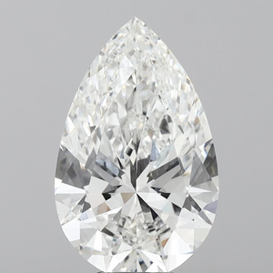 Diamante Blanco Suelto de Laboratorio con Corte Brillante en Forma de Pera de 7.03 Quilates, con un Brillo Excepcional, para la Elaboración de Joyería Fina - Product Image 1