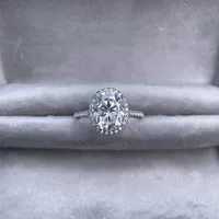 Bague de mariage MuShan en argent sterling 925 avec diamant Moissanite couleur D VVS1 pour femme, bijoux fins brevetés MST