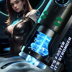 Hoàn toàn tự động nam giới vô hạn biến tốc độ rung Kính thiên văn sưởi ấm máy bay cup thiết bị tập thể dục thủ dâm tình dục - Product Image 3