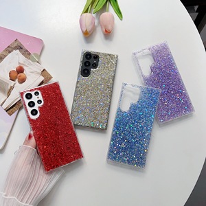 LeYi belle fille <span class=keywords><strong>coque</strong></span> de téléphone bling paillettes tpu souple transparent <span class=keywords><strong>coque</strong></span> de téléphone pour Samsung galaxy s23 <span class=keywords><strong>s22</strong></span> ultra plus - Product Image 3