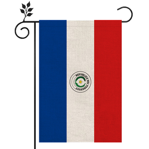 Best-seller Paraguay Cour Jardin Drapeau Atmosphère Unique Décoration Peut Être Personnalisé 18*12 In - Product Image 4