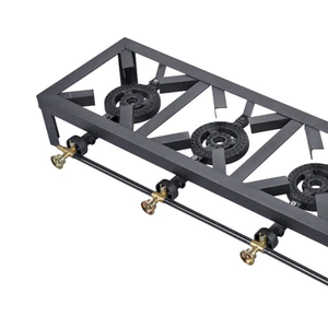 Estufa de hierro fundido de acero de ángulo caliente, estufa de <span class=keywords><strong>cocina</strong></span> de <span class=keywords><strong>Gas</strong></span> portátil extraíble Comercial de <span class=keywords><strong>4</strong></span> quemadores para acampar al aire libre, venta al por mayor - Product Image 4