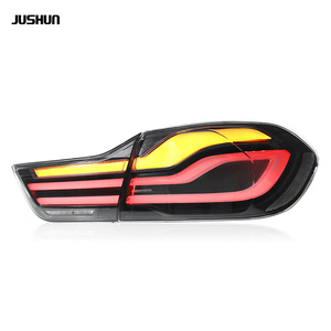 Luces traseras LED Jushun para BMW Serie 4 F32 en negro y blanco, conjunto de luces traseras para coche de 12V - Product Image 1