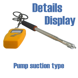 Detector de Gas Portátil Multifuncional con Pantalla LCD a Color, IP66 y Precisión de 1.0%~2.0% - Product Image 5