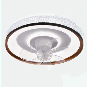 Ventilador dorado y blanco de lujo de 42 pulgadas, estilo elegante, estilo moderno y simple, electrodomésticos, ventilador de araña de lujo, ventilador de techo