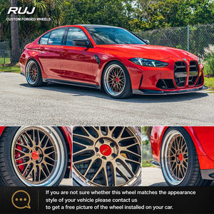Jantes de voiture forgées à lèvres polies 17 18 19 pouces 5x114.3 5x120 pour <span class=keywords><strong>BBS</strong></span> <span class=keywords><strong>LM</strong></span> BMW E46 Porsche 997 Audi RS5 Toyota Supra Mercedes AMG - Product Image 2
