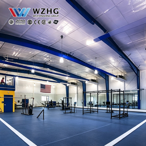 Salle de gymnastique intérieure préfabriquée en acier pour centres sportifs et entraînement sportif toute l'année - Product Image 1