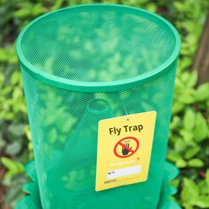 Jaula Sólida para Atrapar Moscas al por Mayor con Caña y Señal de Advertencia para Control de Plagas en Granjas Comerciales al Aire Libre - Product Image 4