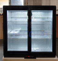 Réfrigérateur compact intelligent pour bar, petit réfrigérateur commercial pour l'affichage de la bière avec un design élégant de mini-réfrigérateur