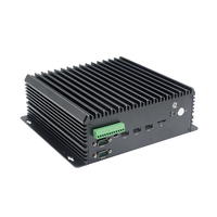 I5 12th ordinateur intégré Mini PC 8G + 512G PC industriel sans ventilateur Intel Auto petit ordinateur industriel avec emplacement PCIE