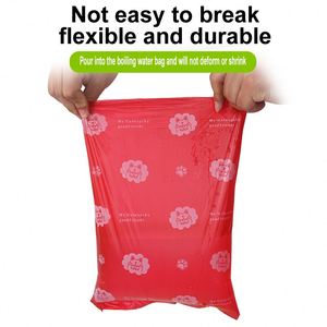Sacs écologiques compacts pour voyages, rouleau sanitaire sans noyau, sacs à déchets pour animaux de compagnie bicolores - Product Image 6