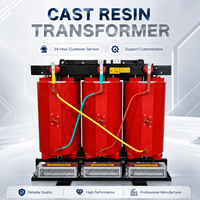 Transformateur de puissance triphasé à résine coulée de type sec personnalisable 10 kV 380 V pour la distribution