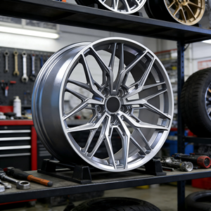 Luxury Multi-Spoke Forged Aluminum Wheels 17-24" | Fully Custom PCD ET CB | High Gloss Polished Alloy Rims for <strong>Mercedes</strong> BMW Audi - Product Image 5