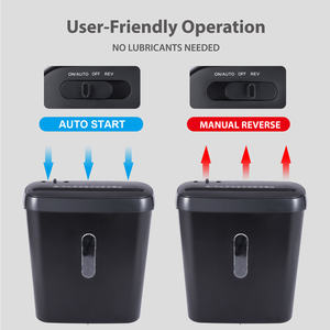 S636B Mini déchiqueteuse <span class=keywords><strong>de</strong></span> papier A4-Sized déchiqueteuse micro-coupée pour déchiqueteuse <span class=keywords><strong>de</strong></span> <span class=keywords><strong>destruction</strong></span> <span class=keywords><strong>de</strong></span> documents à la maison et au bureau - Product Image 5