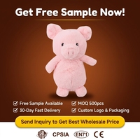 Ensemble de jouets en peluche Kawaii : Mouton, Lapin, Cochon, Vache, Canard, Âne – Animaux de la ferme doux et mignons pour la décoration de la maison et cadeau de chambre d'enfant