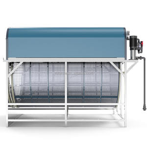Yutank ED-SS-300 Trommel Filter Corrosiebestendige Automatische Reiniging 300m 3/H Voor Visvijver Aquacultuur Waterzuivering - Product Image 5