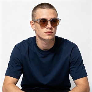 <span class=keywords><strong>Lunettes</strong></span> de sommeil carrées à monture intégrale légères avec protection anti-lumière bleue à 99 %, pont en PC, branches à inserts, monture TR et revêtement <span class=keywords><strong>antireflet</strong></span> AR - Product Image 4