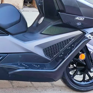 Accessoires pour moto, pare-chocs, barres de protection en acier inoxydable + repose-pieds, adaptés à la modification des pièces SYM MAXSYM 400 - Product Image 2