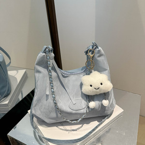 Leisure Student Durable Lightweight Soft-sided Foldable Unisex <b>Bag</b> 2026summer Commuting Fashion Crossbody <b>Bag</b> - Product Image 4