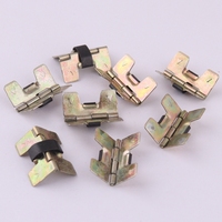 Petite charnière à ressort en métal pour boîte en bois, charnière dissimulée pour boîte à bijoux, boîte à montres, accessoires de valise
