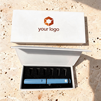 Étui à stylos cosmétiques à fermeture magnétique, organiseur de voyage portable pour applicateurs et stylos à insuline, boîte de rangement protectrice