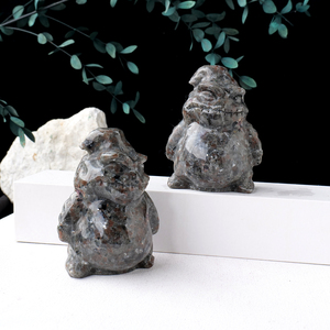 Yooperlite de Cristal en Oferta, Piedra de Cuarzo Reiki Curativa Oogie Boogie, Artesanías de Yooperlite, Estatuas de Animales para Meditación, Regalos - Product Image 4