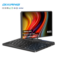 Vente en gros Nouvel ordinateur portable 2-en-1 de 8 pouces Écran tactile Intel N95 12 Go DDR5 512 Go SSD Windows 11 Pro Boîtier métallique Clavier anglais