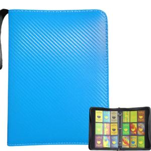 Wholesale 4 Pockets 50 Sheets Trading Toploader Binder <b>Card</b> Collection Album <b>Folder</b>, <b>Card</b> Binder for Poke Mon and Trading <b>Cards</b> - Product Image 3