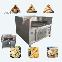 Machine de cuisson de pain Lavash à haute productivité Machine de cuisson automatique-Naan-pain-four à pain Pita grec rotatif arabe