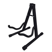 OME AJ2 Wholesale Fully Foldable A-Frame Durable Painted Guitar Stand for Electric Guitars Bass; Stringed Instrument Accessories