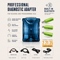 Adaptateur de diagnostic SM2 PRO J2534 Bluetooth OBD2, programmeur ECU, scanner de diagnostic automobile pour la lecture et la programmation de l'ECU