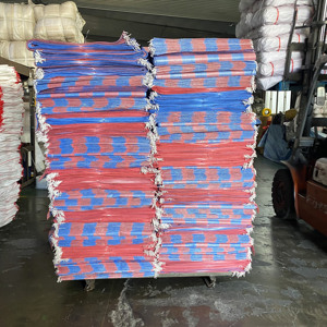 Trong suốt màu đen Nguyên liệu <span class=keywords><strong>PP</strong></span> dệt 5kg 100kg 25kg 50kg bao túi cho gạo - Product Image 1