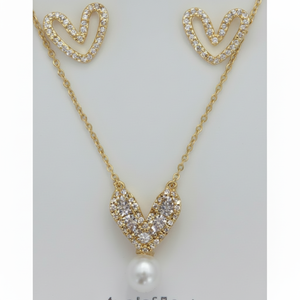 Moderni set di gioielli raffinati con clip per le orecchie che guidano la nuova tendenza della moda che ti fa risaltare - Product Image 1