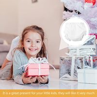 12 Pièces de couches pour poupées en coton à motif de dessin animé, sous-vêtements blancs pour poupées de 5 à 7 pouces, accessoires réutilisables pour nouveau-nés