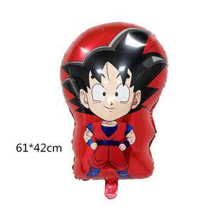 15 colores película de aluminio de alta calidad helio personaje de Anime DBZ <span class=keywords><strong>Goku</strong></span> Vegeta globo para Decoración - Product Image 5