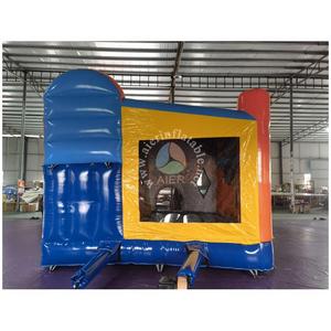 Château gonflable de haute qualité Blue Snow Princess Queen avec toboggan intégré - Product Image 3