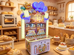 Máquina recreativa de canje de tickets Baking <span class=keywords><strong>Papa</strong></span>, juego de entretenimiento familiar interactivo que funciona con monedas - Product Image 4