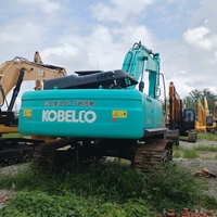 Excavator Backhoe Kobelco SK480 Berkualitas Tinggi Bekas, Mesin Excavator Loader KOBELCO SK140 SK210 SK250 SK260 SK350D Dijual