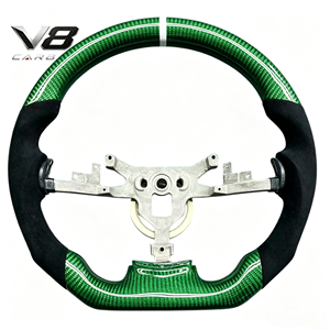 Volant de course en fibre de carbone véritable V8carbon pour Cobalt Malibu <span class=keywords><strong>Corvette</strong></span> C6 Z06, accessoires de voiture, pièces automobiles, style racing, personnalisé - Product Image 5