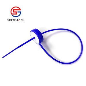 Tirer le sceau en plastique de sécurité de la banque serrée pour sacs logo personnalisé Mini taille petites étiquettes uniques étiquette de gestion d'identification des animaux - Product Image 5