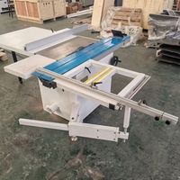 Scie à panneaux coulissante compacte en promotion pour le traitement du bois – Vente directe usine