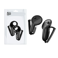 Étui résistant aux chocs pour manettes Meta Quest3 VR, housse en silicone pour un confort amélioré