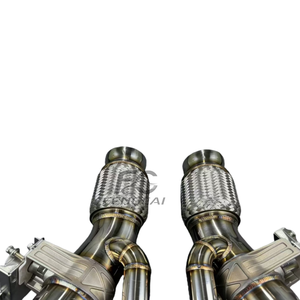 Sistema de Escape Catback con Silenciador para Mclaren <span class=keywords><strong>Artura</strong></span> <span class=keywords><strong>Spider</strong></span> 3.0T 2023-2025, Acero Inoxidable SS304 con Aislamiento Térmico, Sistema de Escape de Alto Rendimiento para Automóviles - Product Image 6